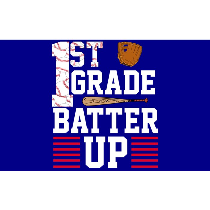 1st Grade Batter Up Bumper Sticker