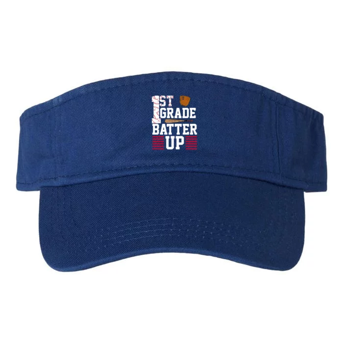 1st Grade Batter Up Valucap Bio-Washed Visor