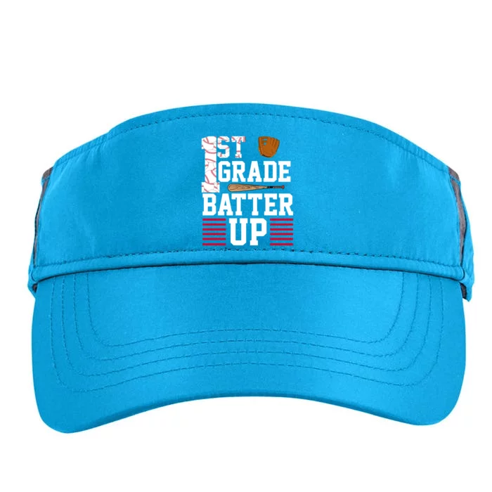 1st Grade Batter Up Adult Drive Performance Visor