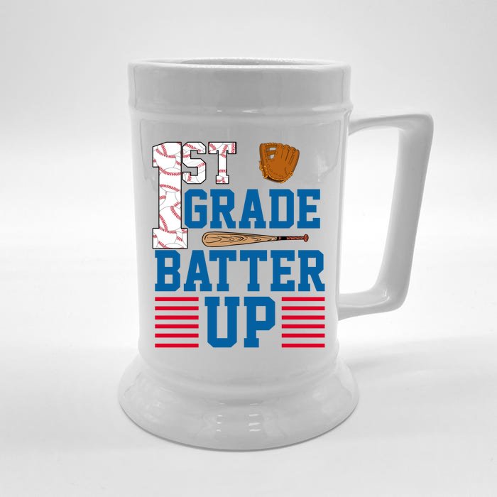 1st Grade Batter Up Front & Back Beer Stein