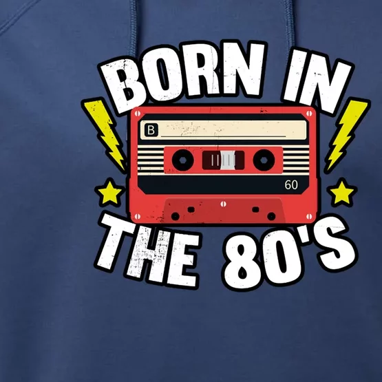 1980 Generation Cassette Retro Party Costume 80S Bro 80S Performance Fleece Hoodie