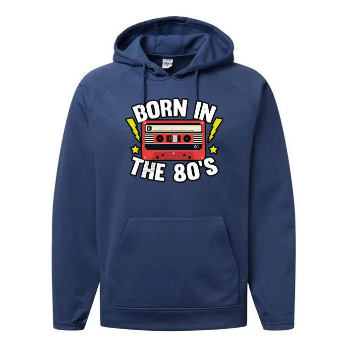 1980 Generation Cassette Retro Party Costume 80S Bro 80S Performance Fleece Hoodie