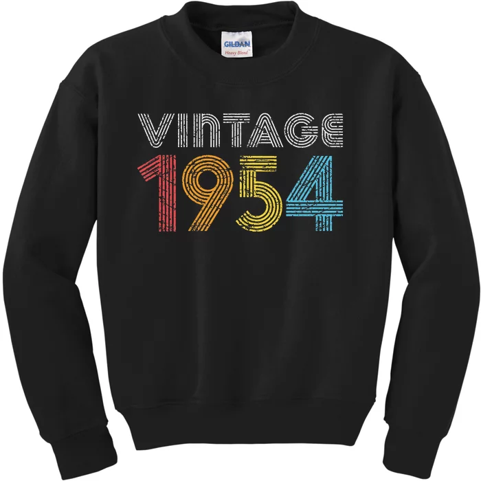 1954 Gift For Women Made Born In 1954 Kids Sweatshirt