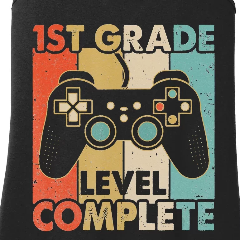 1St Grade Graduation Level Complete Video Games Ladies Essential Tank