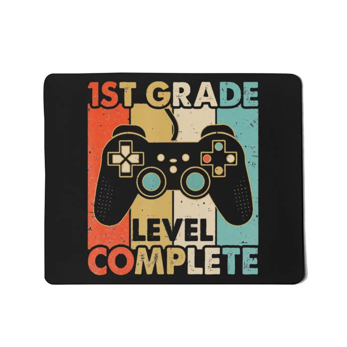 1St Grade Graduation Level Complete Video Games Mousepad