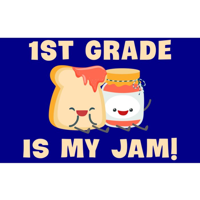 1St Grade Is My Jam Funny 1St Grade Teachers Cool Gift Bumper Sticker