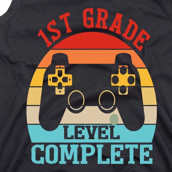 1st Grade Level Complete Last Day Of School Graduation Tank Top