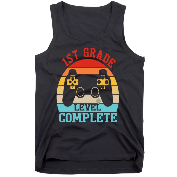 1st Grade Level Complete Last Day Of School Graduation Tank Top