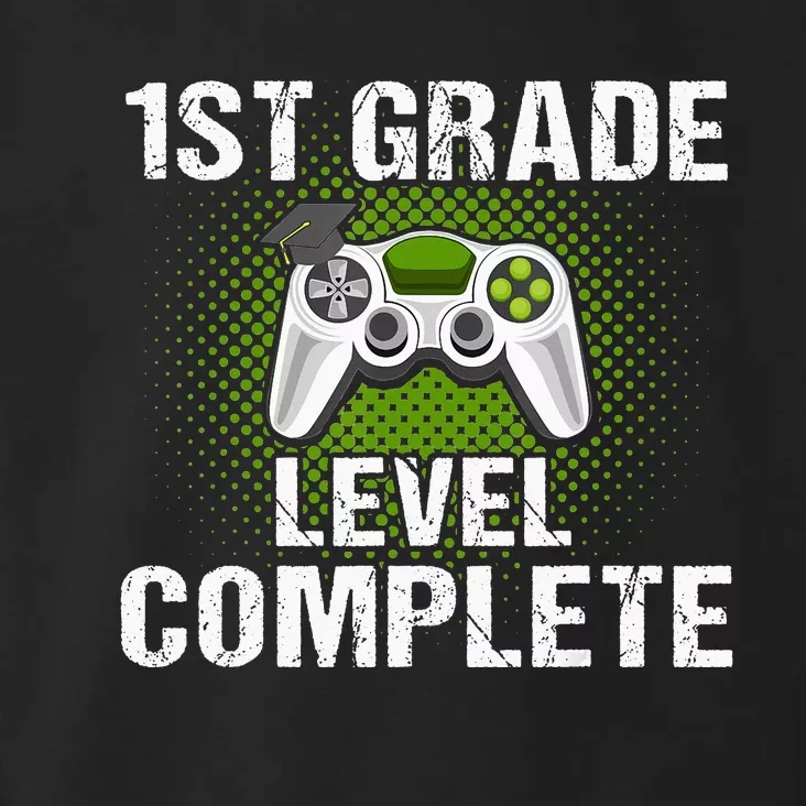 1St Grade Level Complete Graduation Student Video Gamer Toddler Hoodie