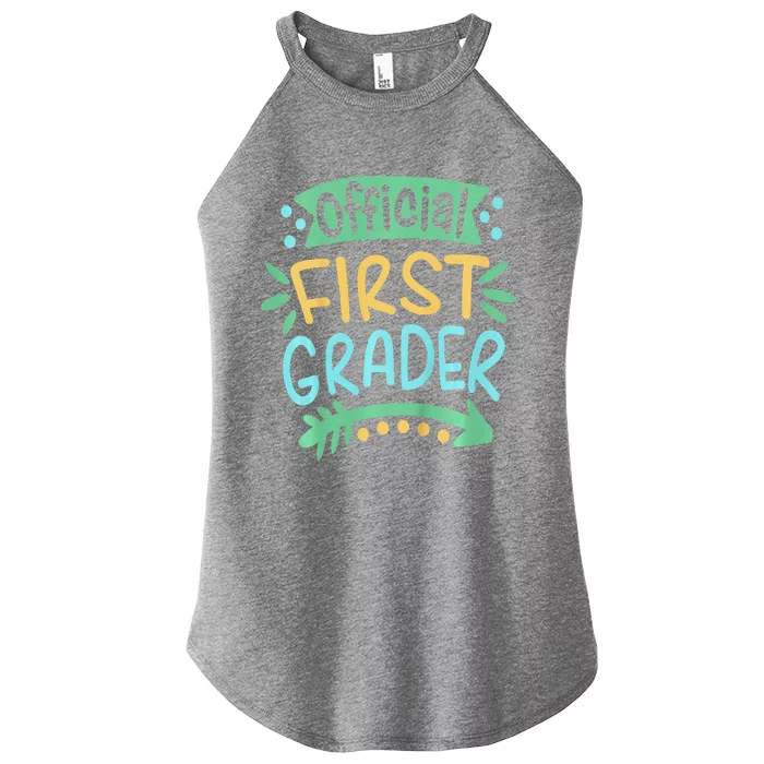 1st Grader Last Day Of School Women’s Perfect Tri Rocker Tank