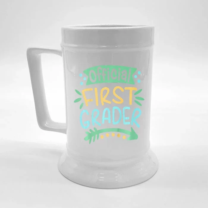 1st Grader Last Day Of School Front & Back Beer Stein