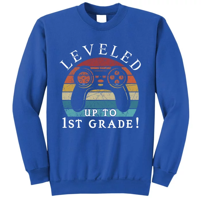 1St Grade Mode On Gamer Back To School First Days Meaningful Gift Tall Sweatshirt