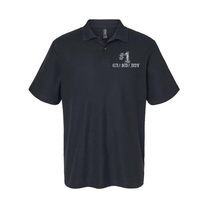 1 Grandaddy Number One Grand Daddy Softstyle Adult Sport Polo