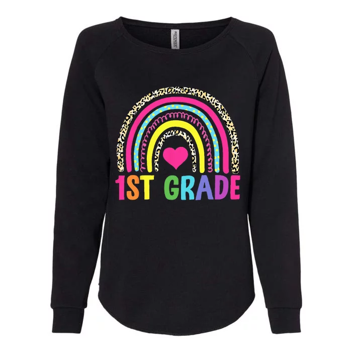 1st Grade Rainbow First Grade Team Teacher Womens California Wash Sweatshirt