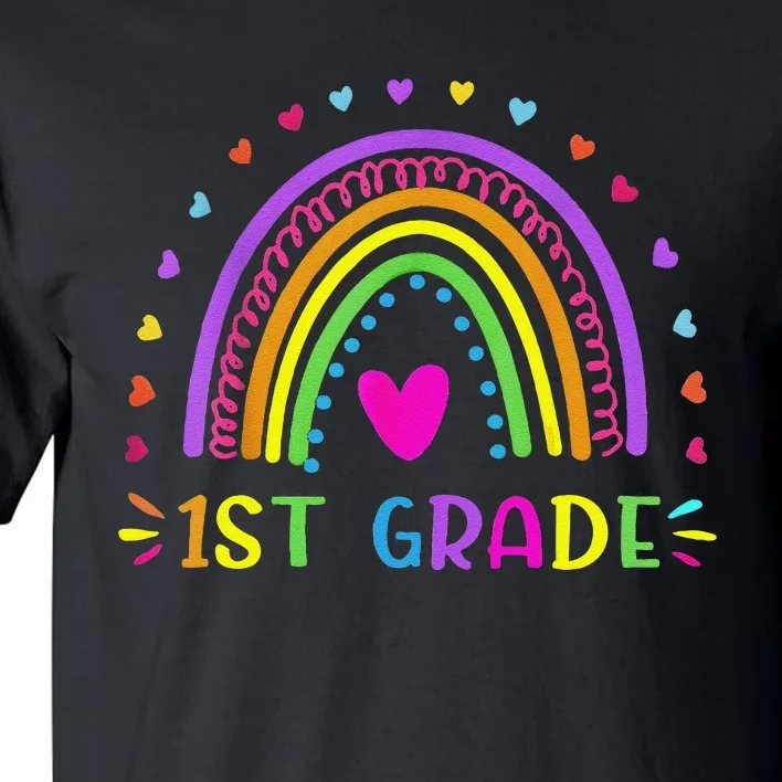 1st Grade Rainbow Teacher Team 1st Grade Squad Tall T-Shirt