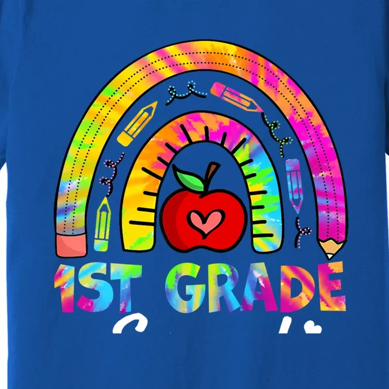 1St Grade Squad Back To School First Grade Teacher Gift Premium T-Shirt