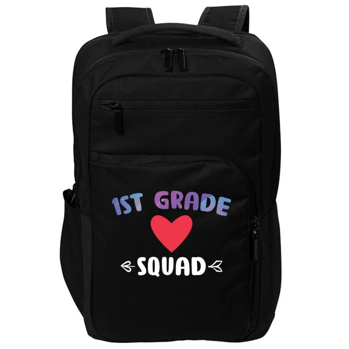 1St Grade Squad 1St Grade Cool Gift Impact Tech Backpack