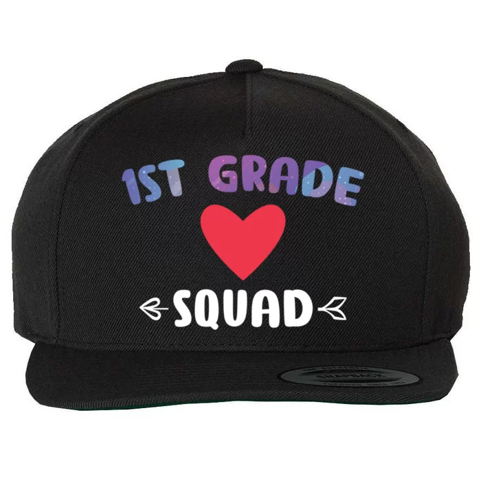 1St Grade Squad 1St Grade Cool Gift Wool Snapback Cap