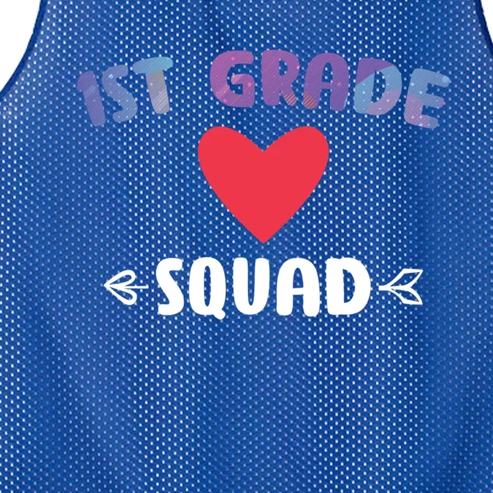 1St Grade Squad 1St Grade Cool Gift Mesh Reversible Basketball Jersey Tank