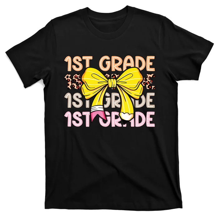 1st Grade Squad First Grade Team 1st Day Of School T-Shirt