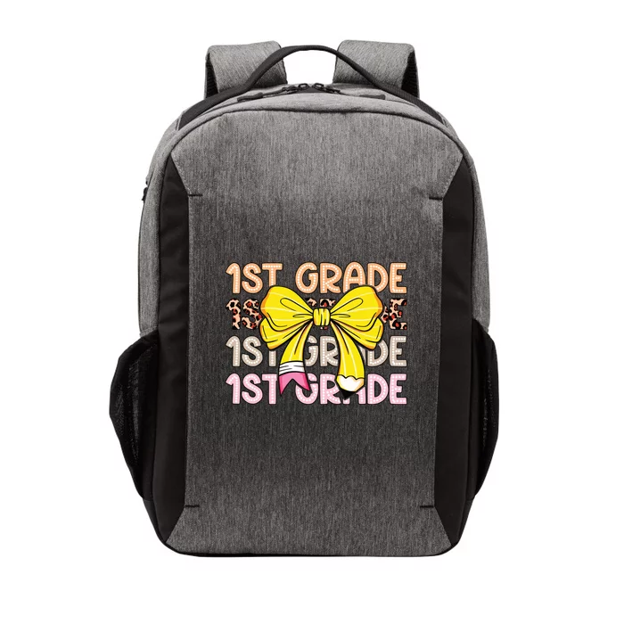 1st Grade Squad First Grade Team 1st Day Of School Vector Backpack