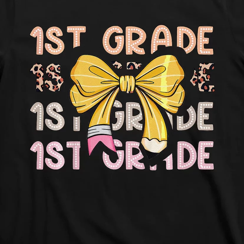 1st Grade Squad First Grade Team 1st Day Of School Gift T-Shirt