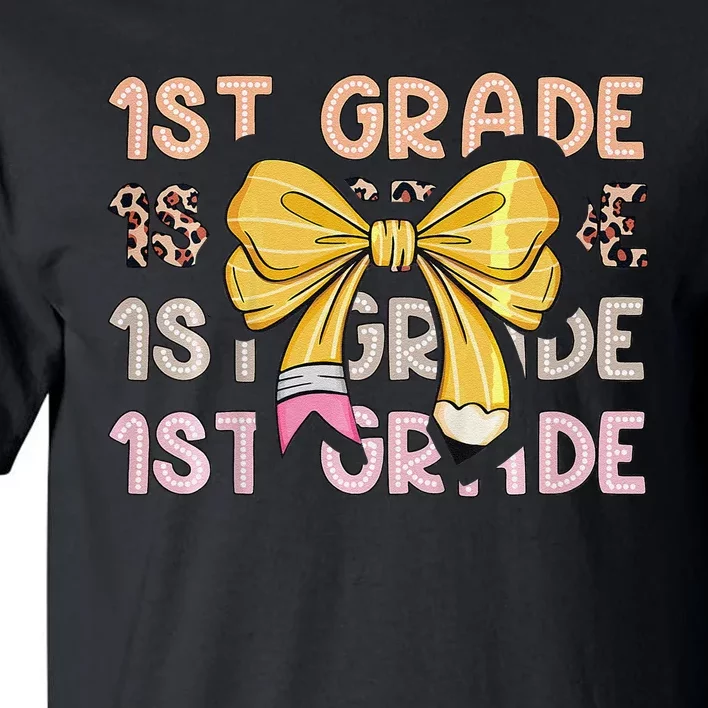 1st Grade Squad First Grade Team 1st Day Of School Gift Tall T-Shirt