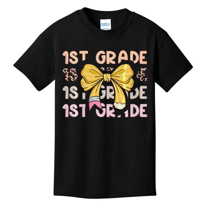 1st Grade Squad First Grade Team 1st Day Of School Gift Kids T-Shirt