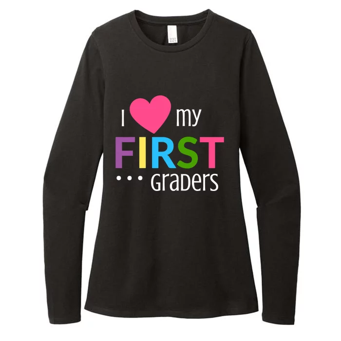 1St Grade Teacher I Love My First Graders Gift Womens CVC Long Sleeve Shirt