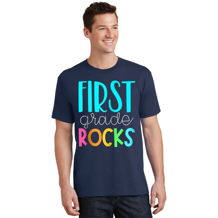 1st grade teacher - 1st grade rocks Zip Hoodie T-Shirt