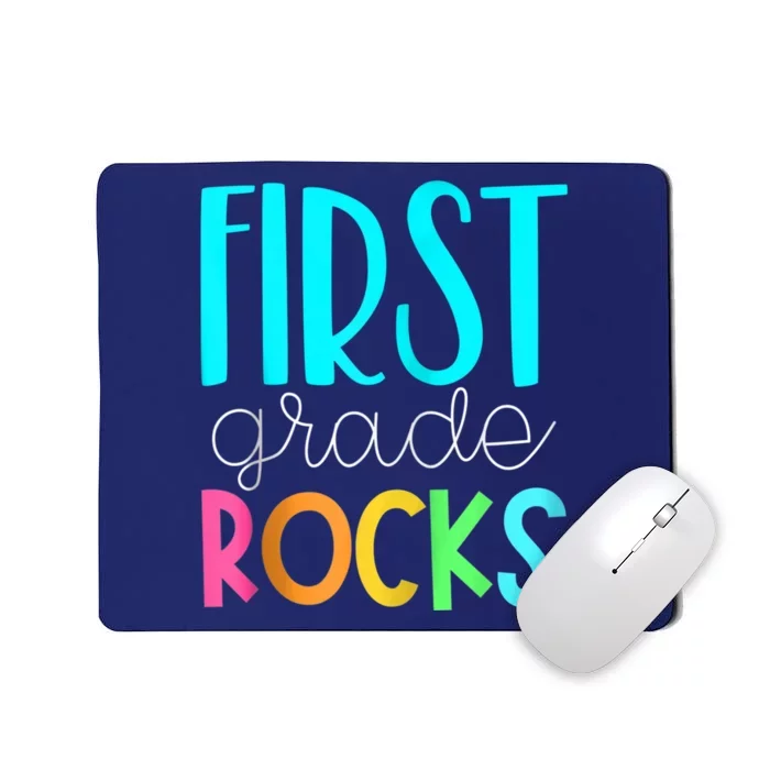 1st grade teacher - 1st grade rocks Zip Hoodie Mousepad