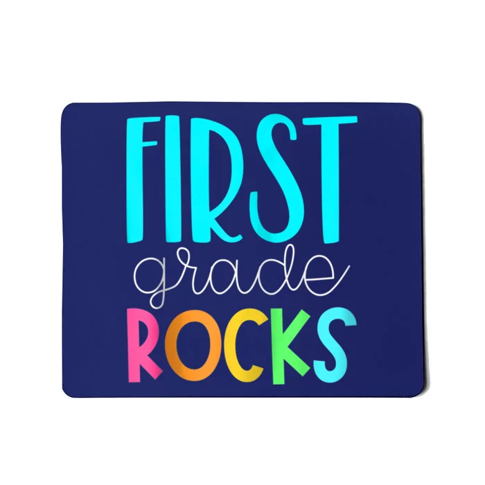 1st grade teacher - 1st grade rocks Zip Hoodie Mousepad