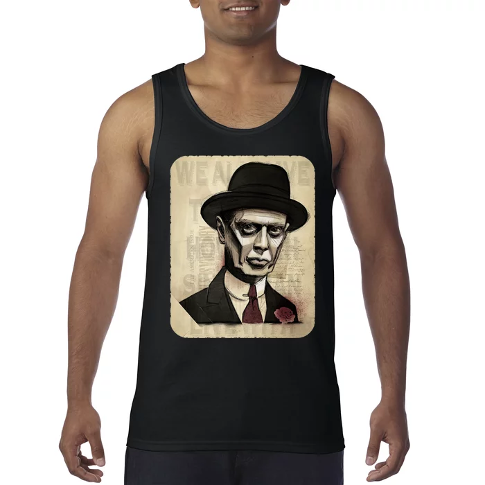 1920s Gangster Vintage Retro Art Design Tank Top