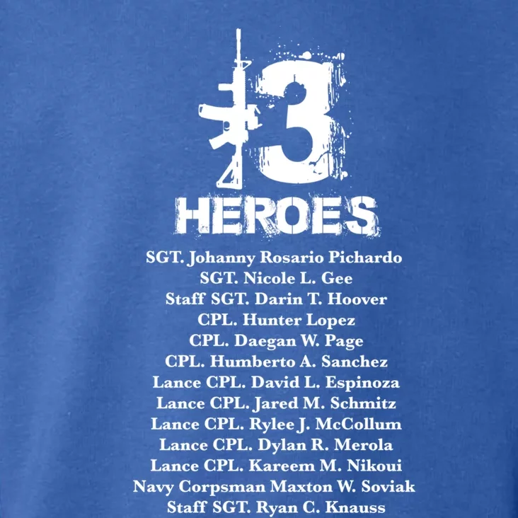 13 Heroes 08funny Gift26funny Gift2021 Never Forget Honor Fallen Soldiers Gift C Toddler Hoodie