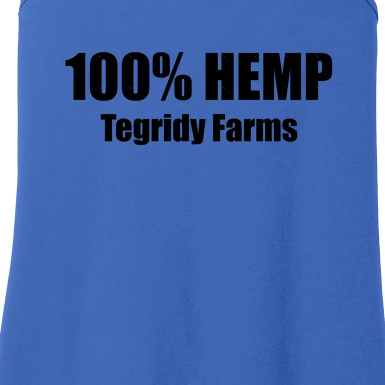 100% Hemp Ladies Essential Tank