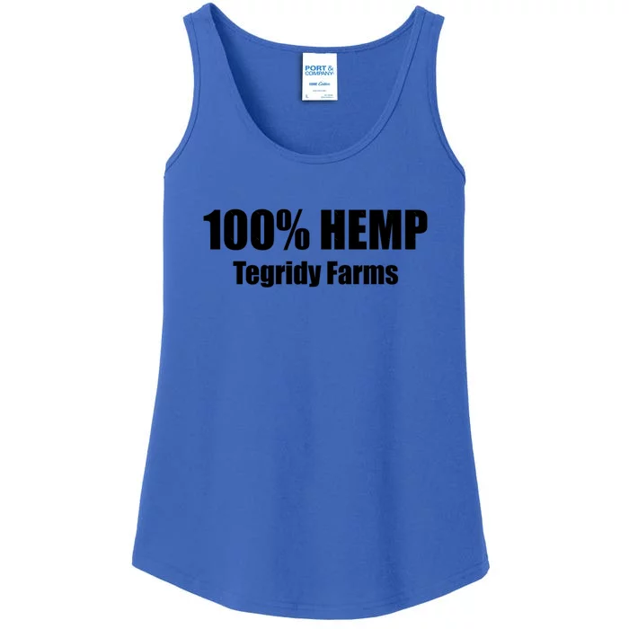 100% Hemp Ladies Essential Tank