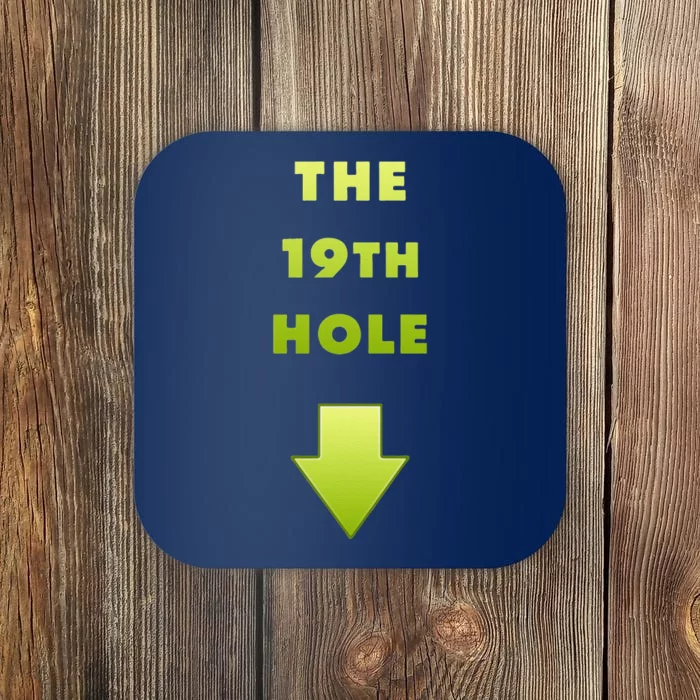 19th Hole Coaster