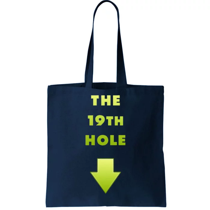 19th Hole Tote Bag