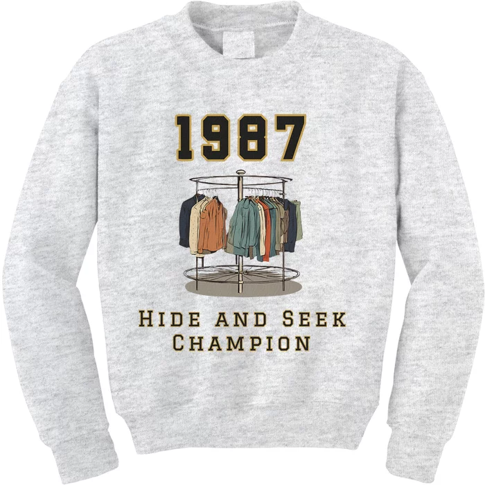 1987 Hide And Seek Champion Bigfoot Kids Sweatshirt