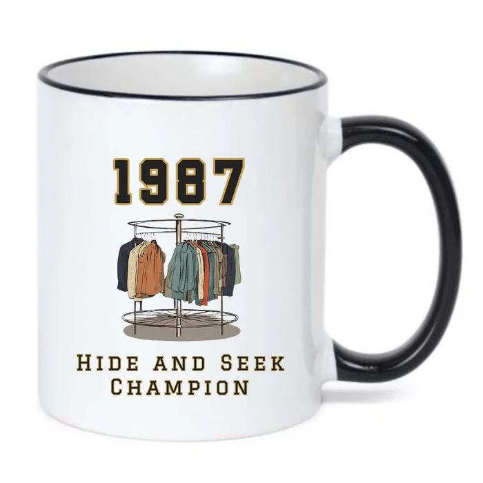 1987 Hide And Seek Champion Bigfoot Black Color Changing Mug