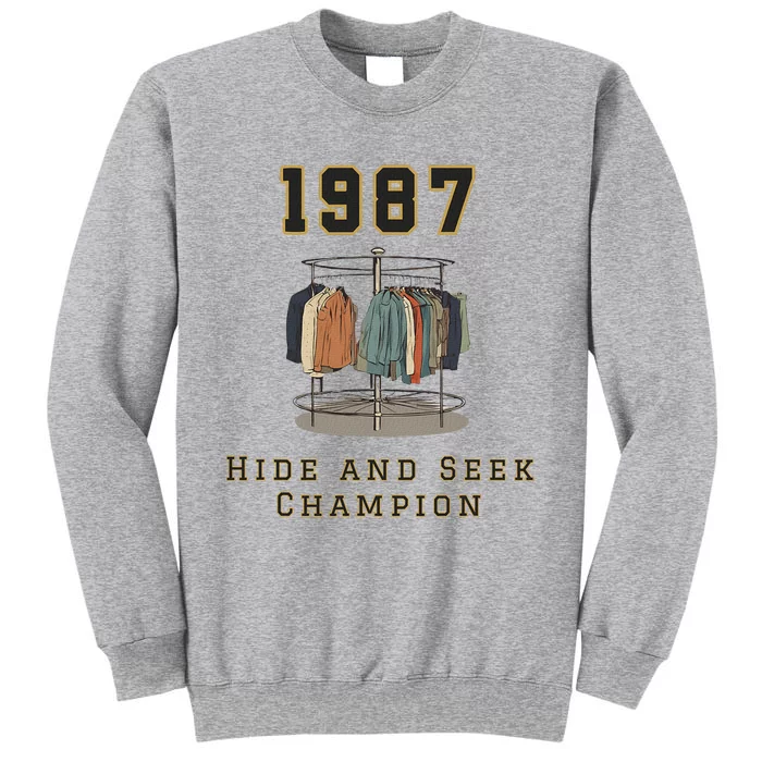 1987 Hide And Seek Champion Bigfoot Tall Sweatshirt