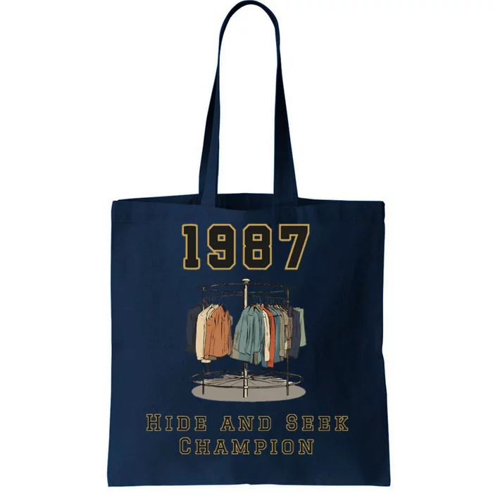 1987 Hide And Seek Champion Tote Bag