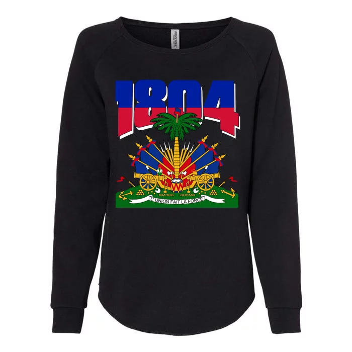 1804 Haiti Haitian Independence Womens California Wash Sweatshirt