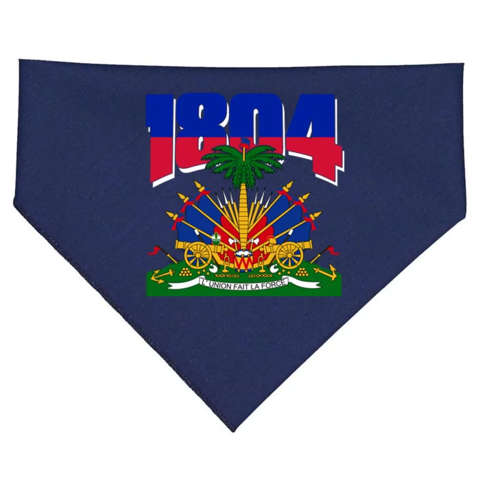 1804 Haiti Haitian Independence USA-Made Doggie Bandana