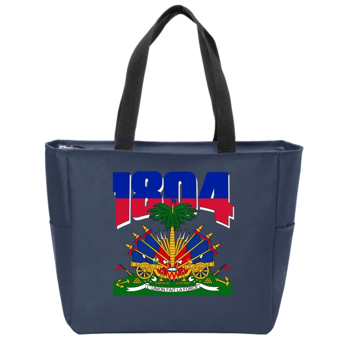 1804 Haiti Haitian Independence Zip Tote Bag