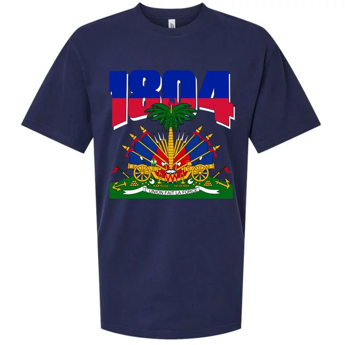 1804 Haiti Haitian Independence Sueded Cloud Jersey T-Shirt