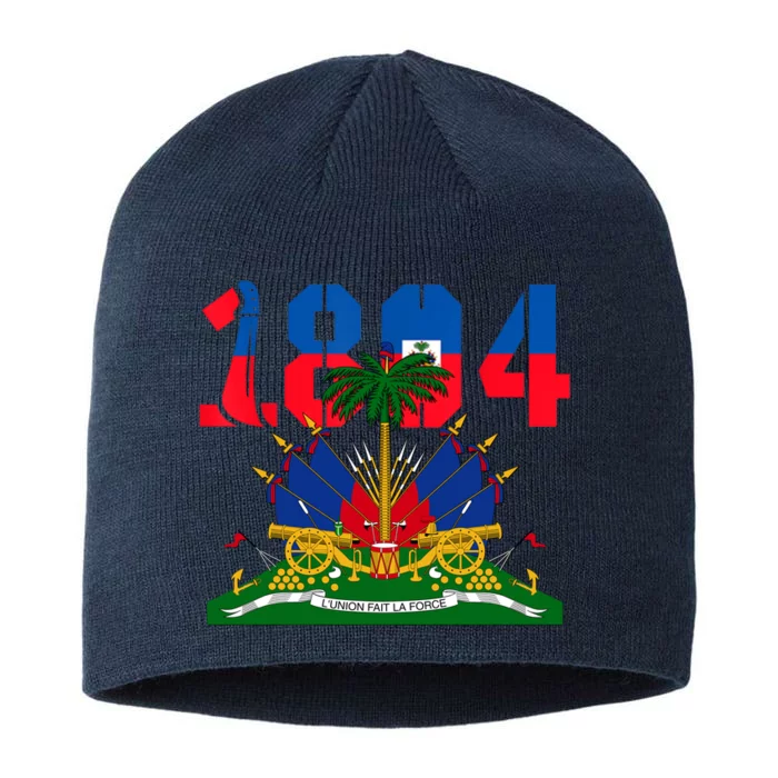 1804 Haiti Haitian Flag Day Independence 8 1/2in Sustainable Knit Beanie