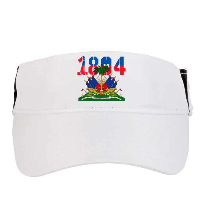 1804 Haiti Haitian Flag Day Independence Adult Drive Performance Visor