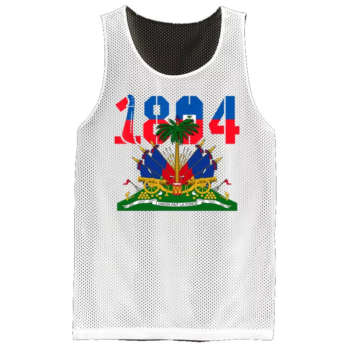 1804 Haiti Haitian Flag Day Independence Mesh Reversible Basketball Jersey Tank