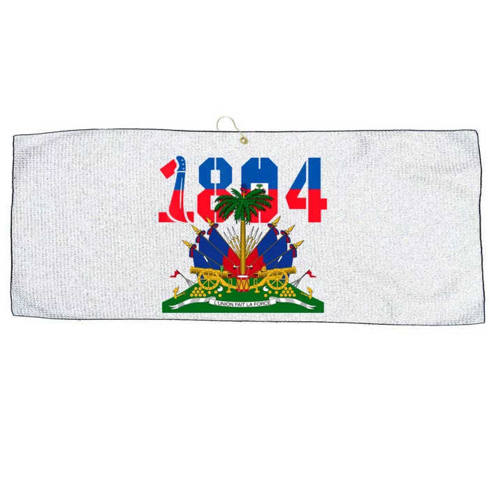 1804 Haiti Haitian Flag Day Independence Large Microfiber Waffle Golf Towel